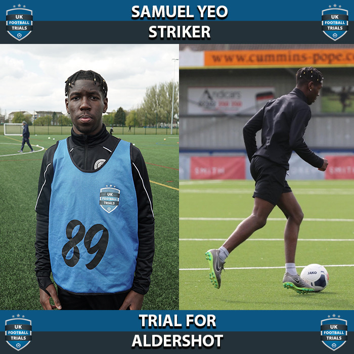Samuel Yeo - Aged 17 - Scouted By 3 Clubs!