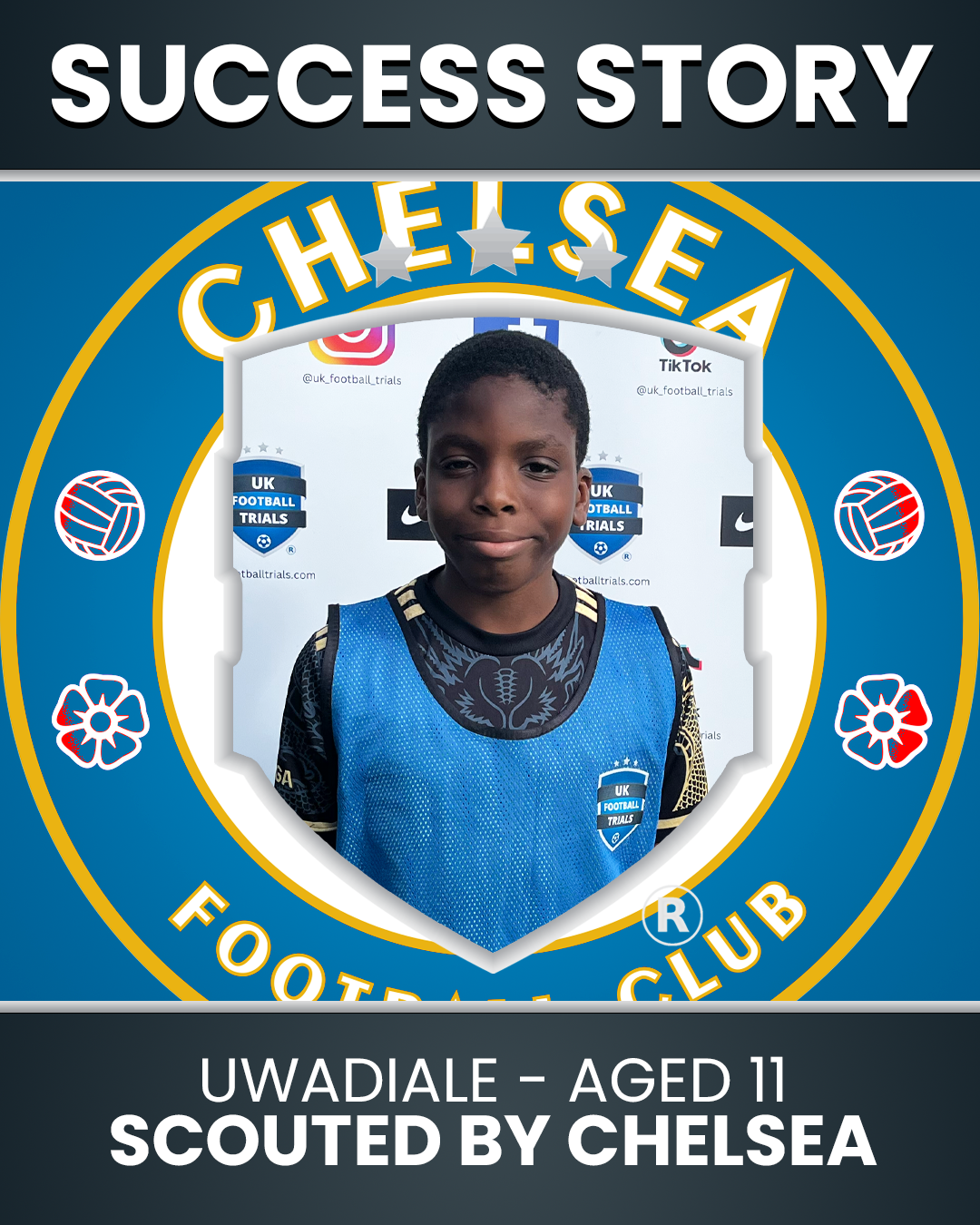 Uwadiale – 11 Years Old – Scouted by Chelsea