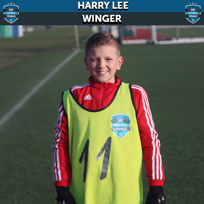 Harry Lee - Aged 11 - Trial with West Ham and Reading Monitoring