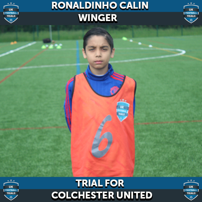 Ronaldinho Calin - Aged 10 - Six-Week-Trial with Colchester United 