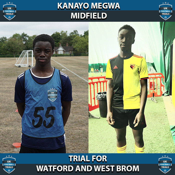 Kanayo Megwa - Aged 16 - Trial For West Brom and Watford