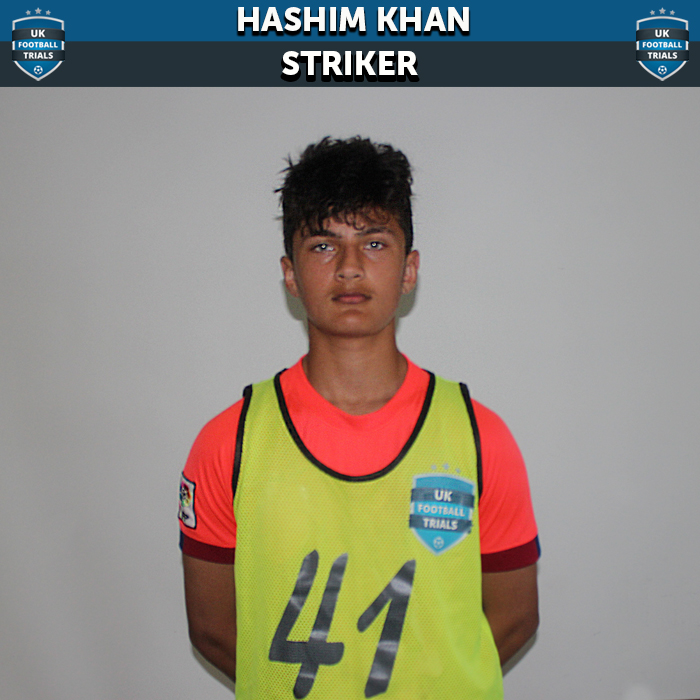 Hashim Khan - Aged 15 - Trial with Preston and Monitored by Burnley 