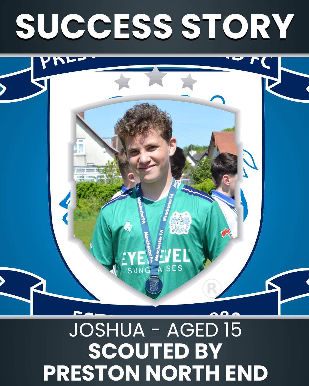 Joshua – 15 Years Old – Goalkeeper | Scouted by Preston North End