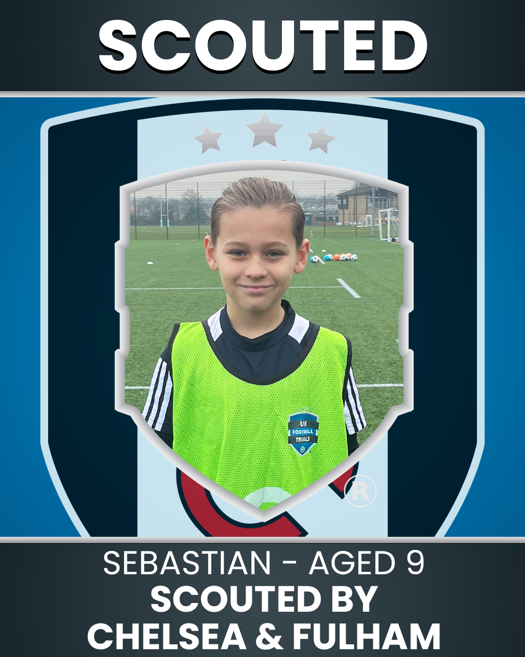 Sebastian – 9 Years Old – Central Midfielder | Scouted by Chelsea & Fulham